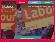 Tablet Screenshot of labour.org.uk